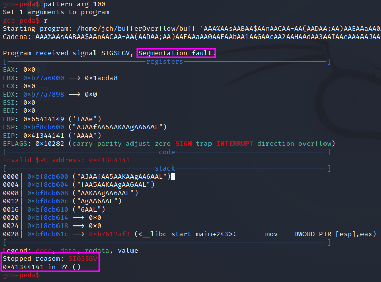 Segmentation Fault