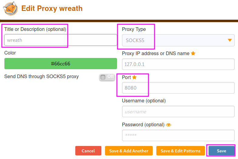 Foxy Proxy